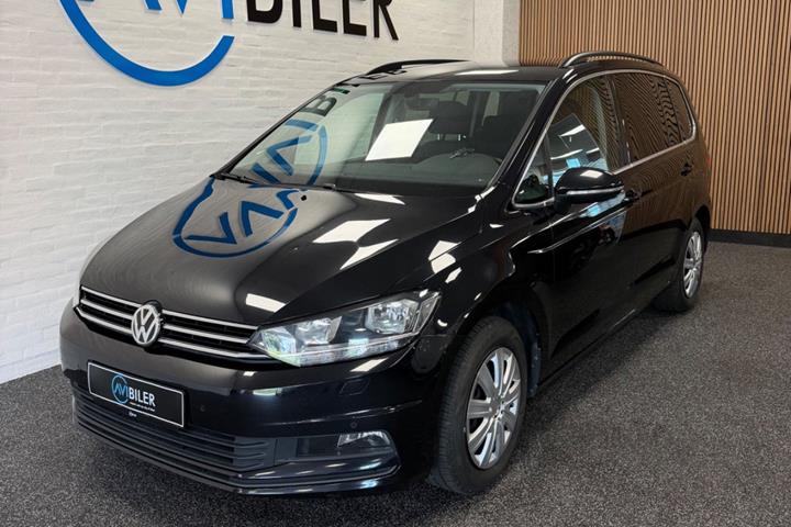 Sort VW Touran fra 2019