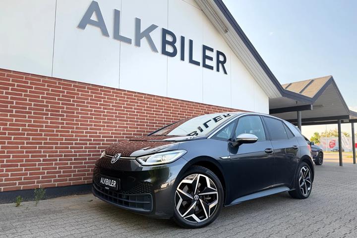 Grå VW ID.3 fra 2020