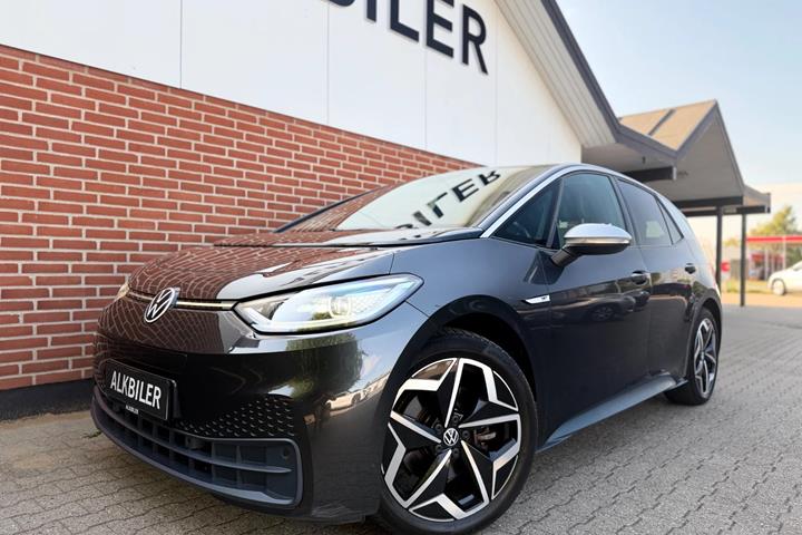 Grå VW ID.3 fra 2020