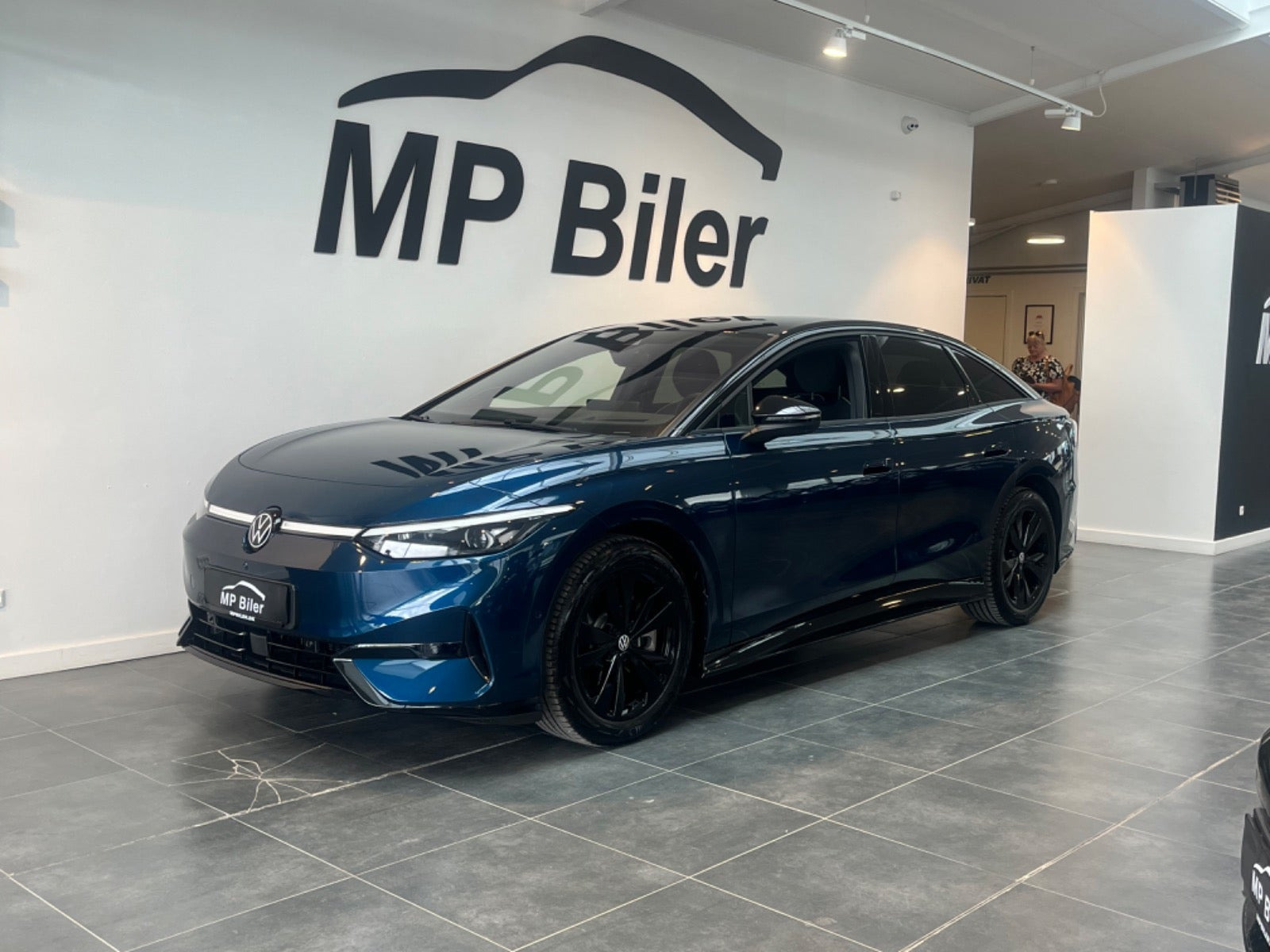 Blå VW ID.7 fra 2026