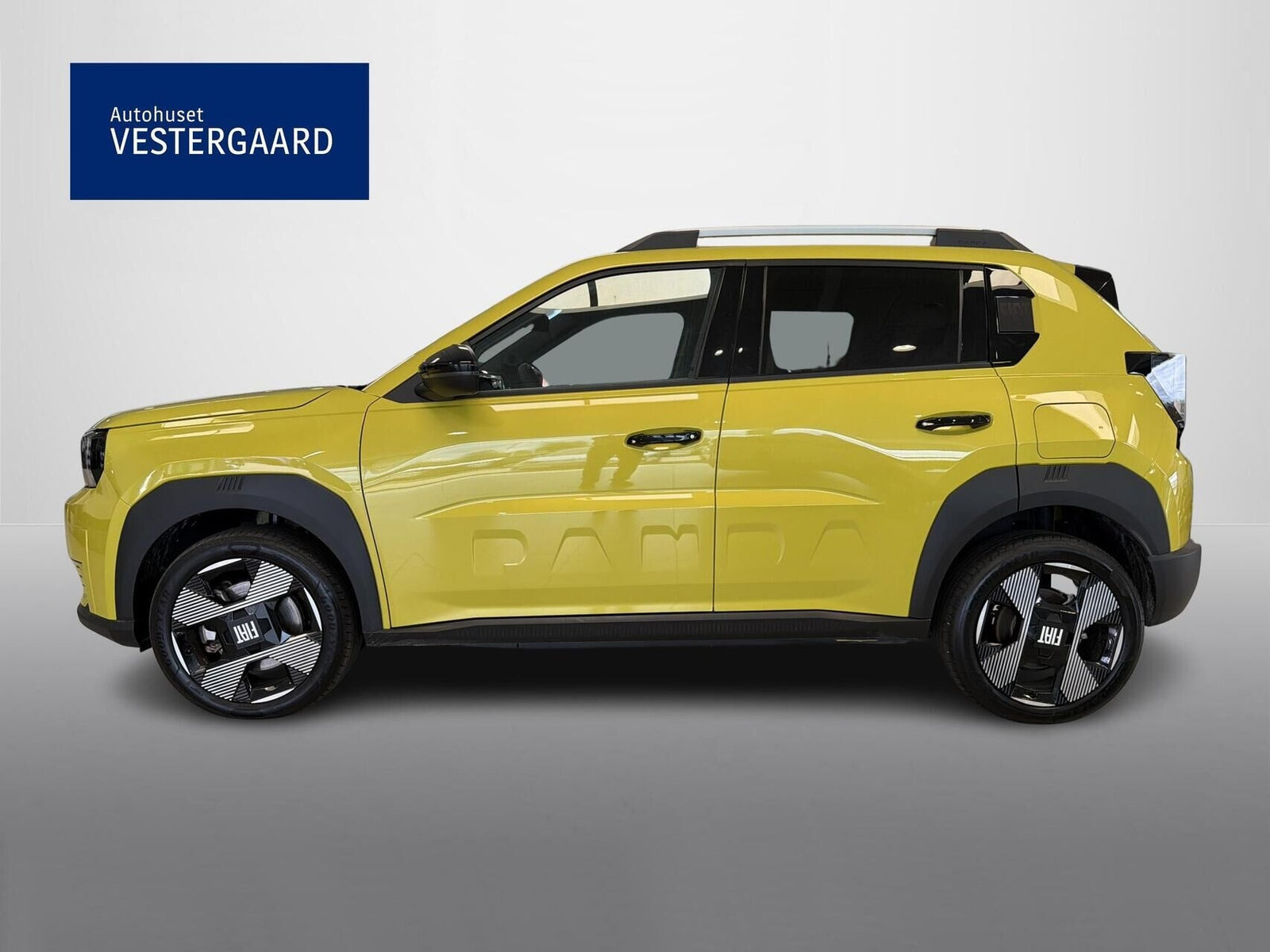 Gul Fiat Grande Panda fra 2025