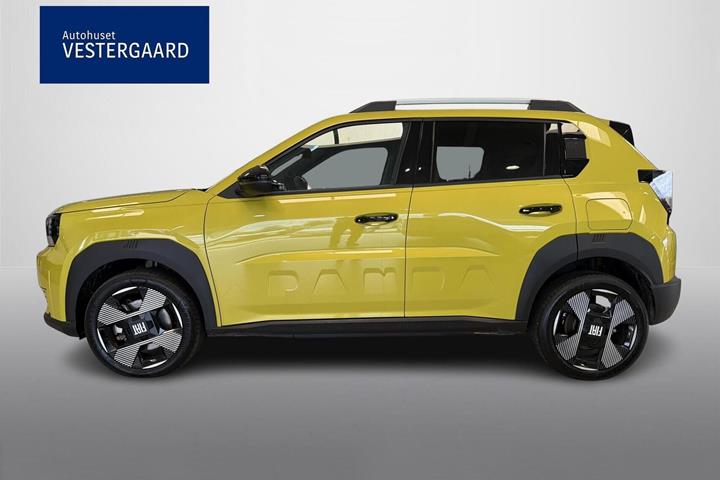 Gul Fiat Grande Panda fra 2025