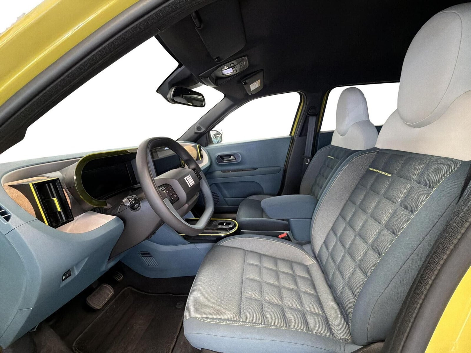 Gul Fiat Grande Panda fra 2025