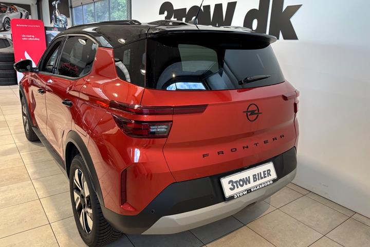 Orange Opel Frontera fra 2025