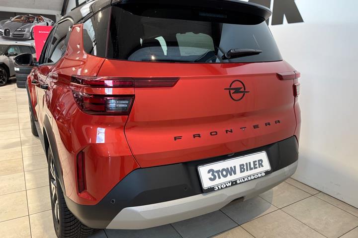 Orange Opel Frontera fra 2025