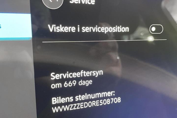 Grå VW ID.7 fra 2024