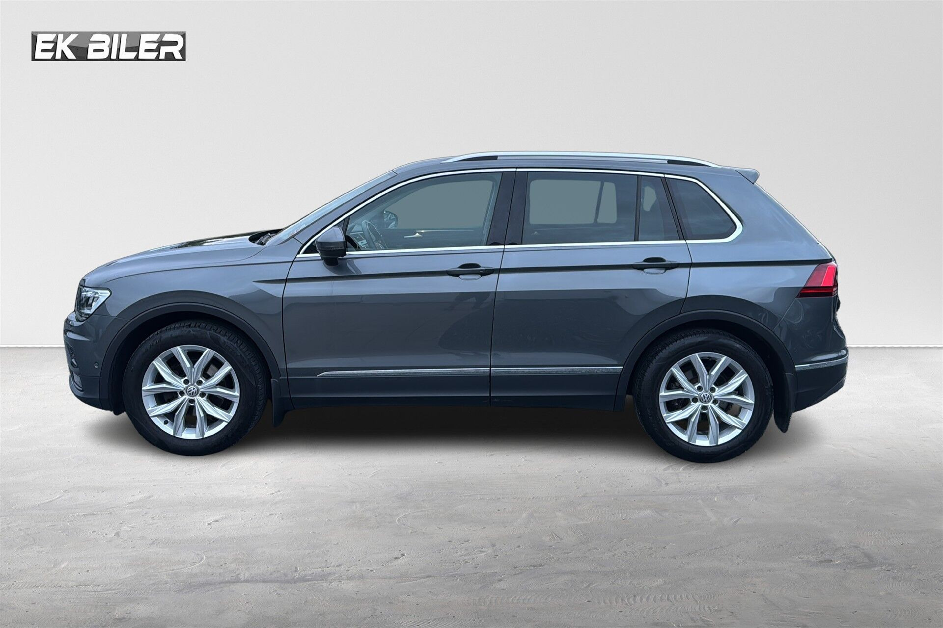 Sort VW Tiguan fra 2020