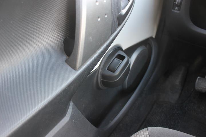Hvid Toyota Aygo fra 2012