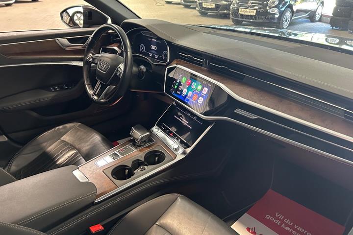Grå Audi A6 fra 2020