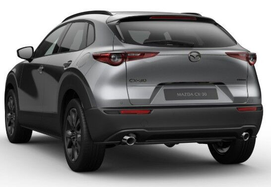Grå Mazda CX-30 fra 2027