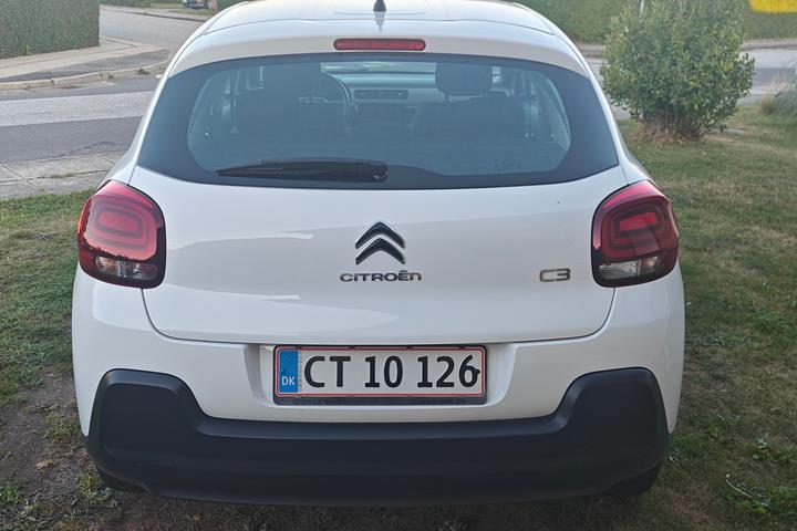 Hvid Citroën C3 fra 2020