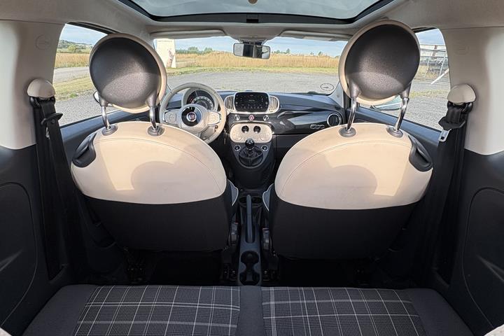 Sort Fiat 500 fra 2017