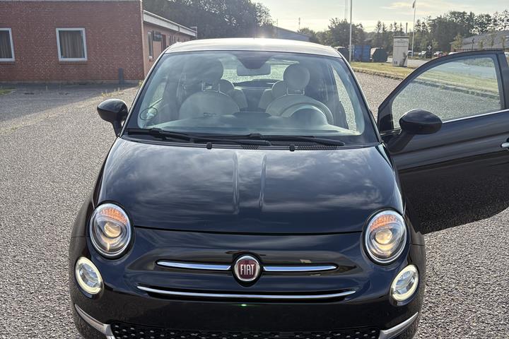 Sort Fiat 500 fra 2017