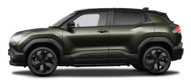 Sølv Suzuki eVitara fra 2025