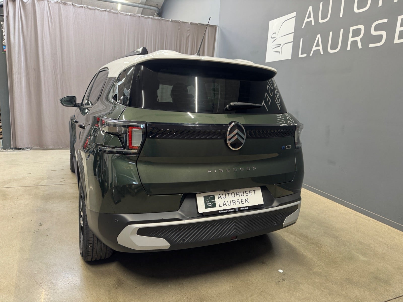 Grøn Citroën e-C3 Aircross fra 2025