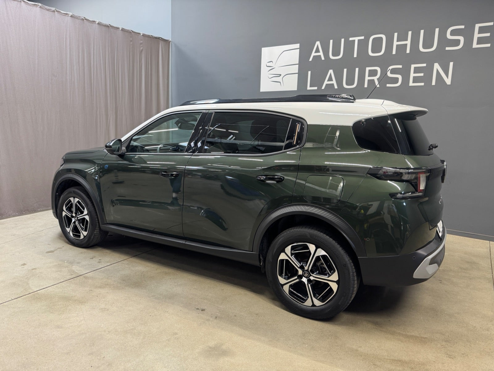 Grøn Citroën e-C3 Aircross fra 2025