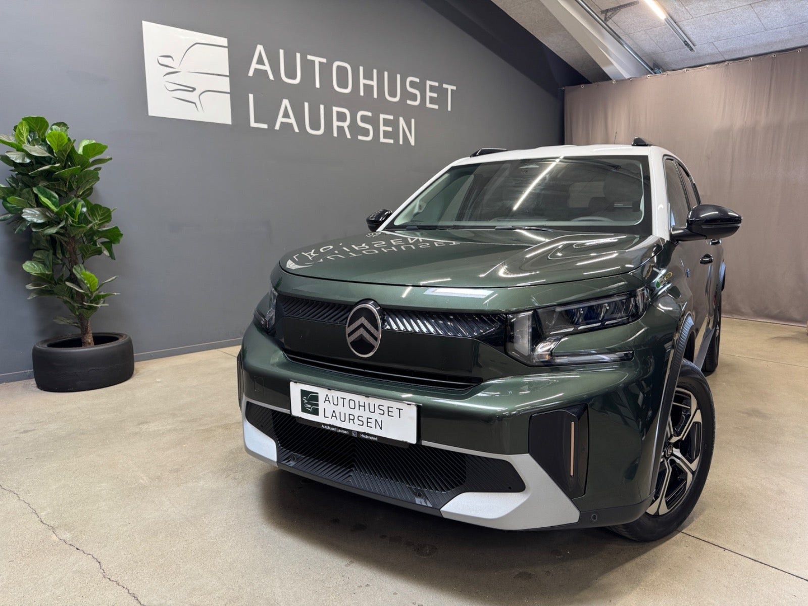 Grøn Citroën e-C3 Aircross fra 2025