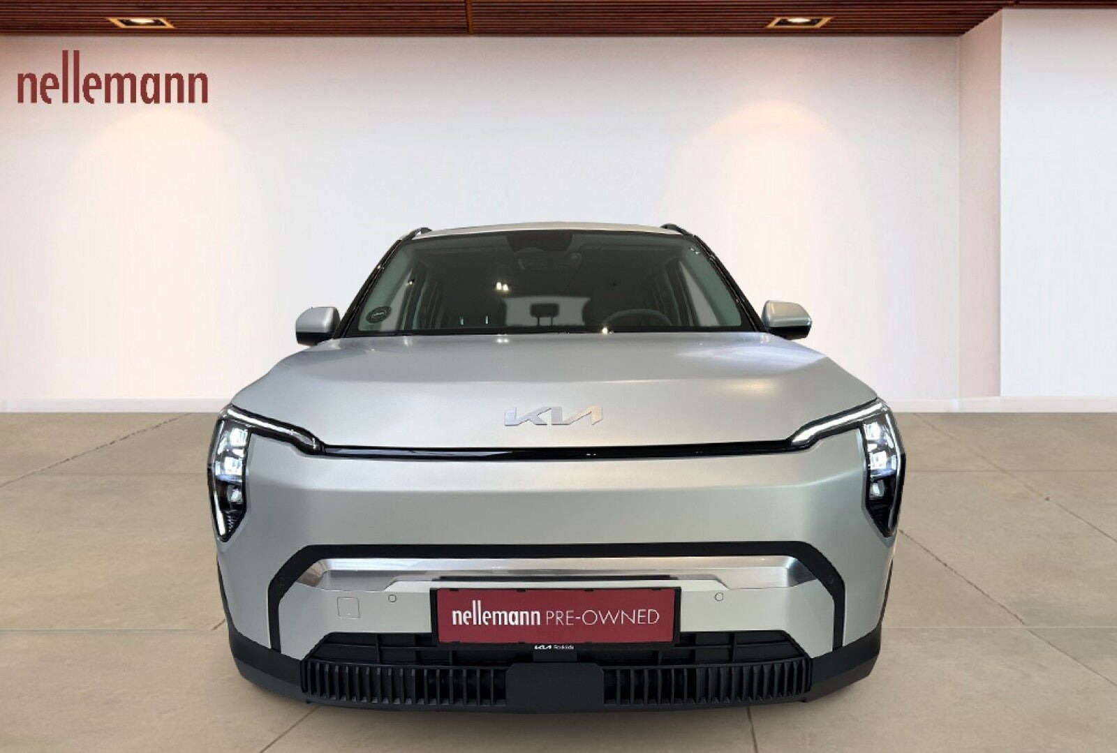Grå Kia EV3 fra 2026