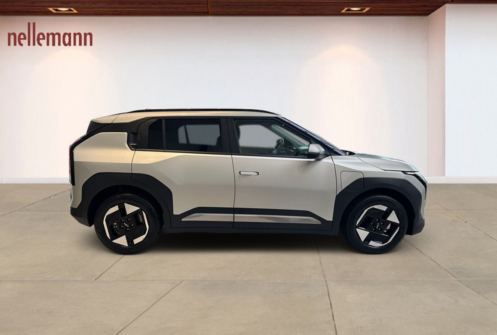 Grå Kia EV3 fra 2026