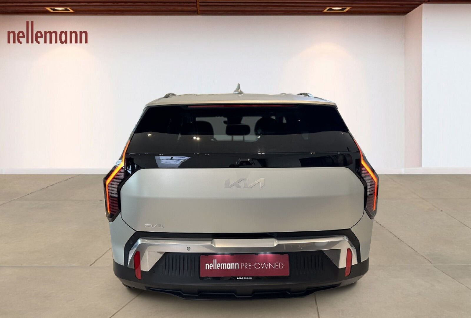 Grå Kia EV3 fra 2026