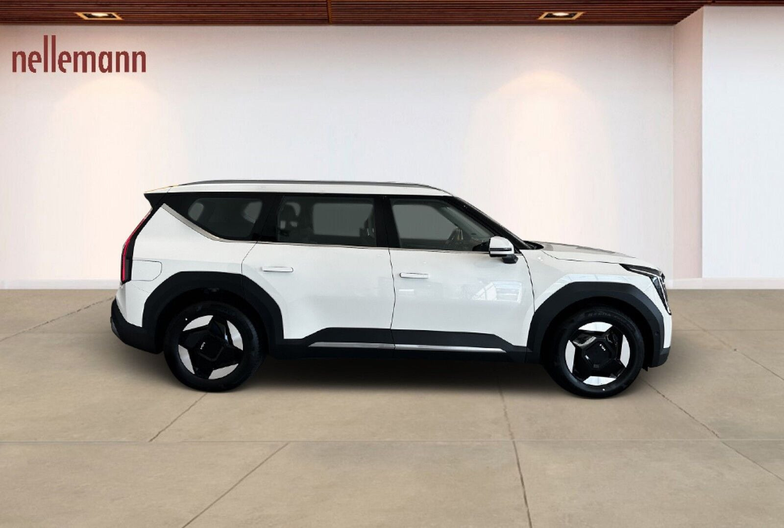 Hvid Kia EV9 fra 2026