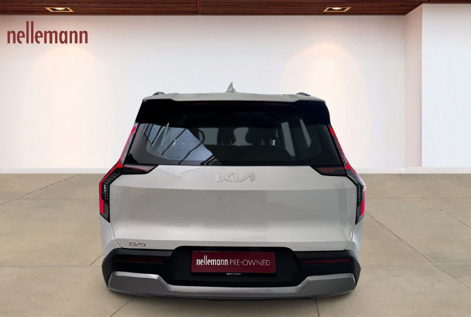 Hvid Kia EV9 fra 2026