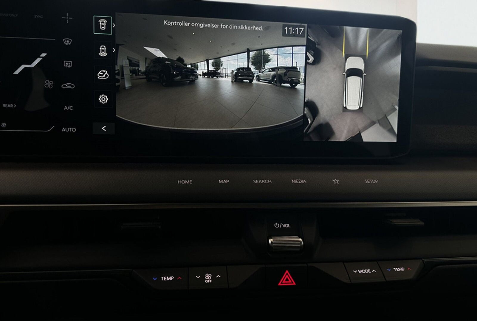 Hvid Kia EV9 fra 2026