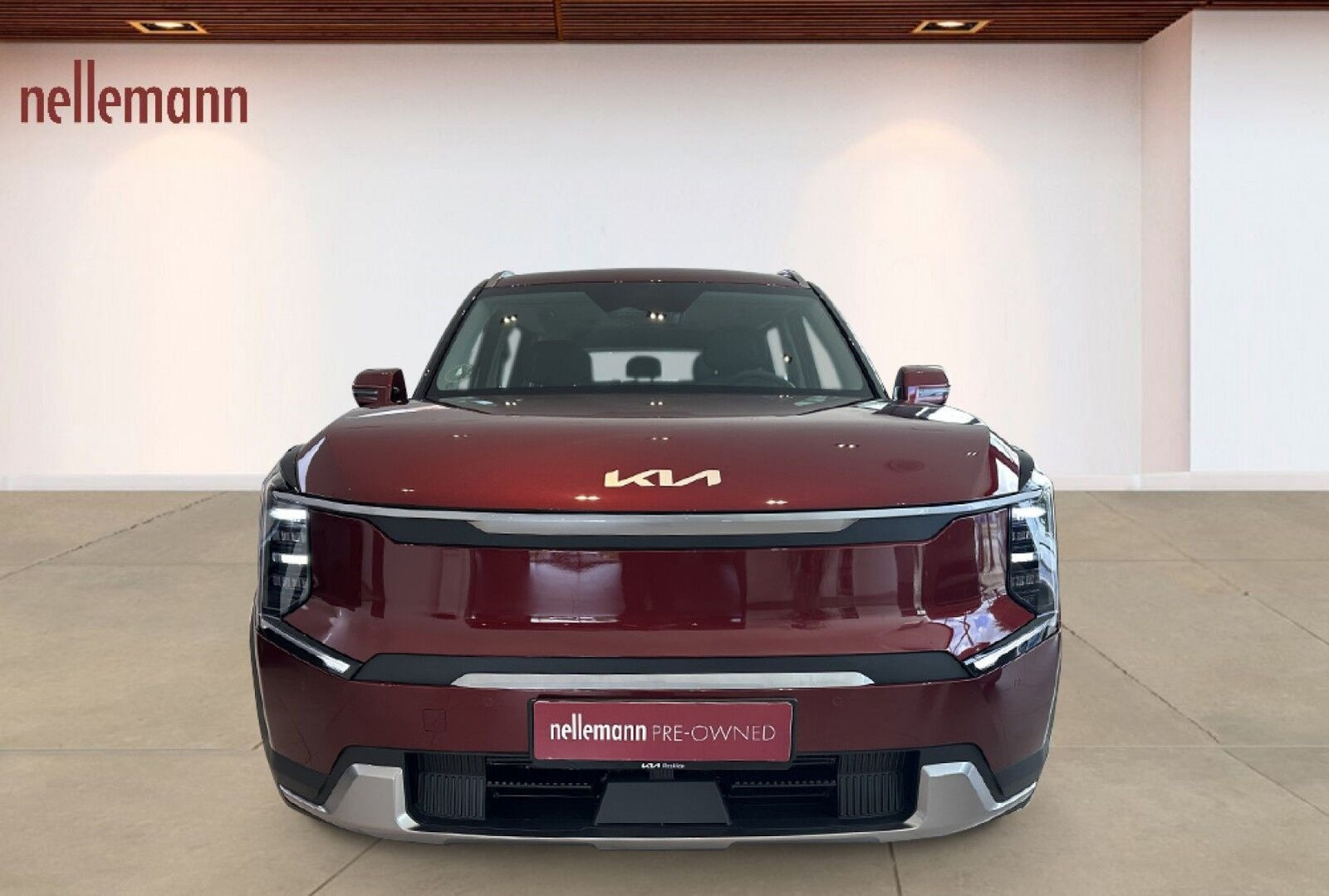 Rød Kia EV9 fra 2026
