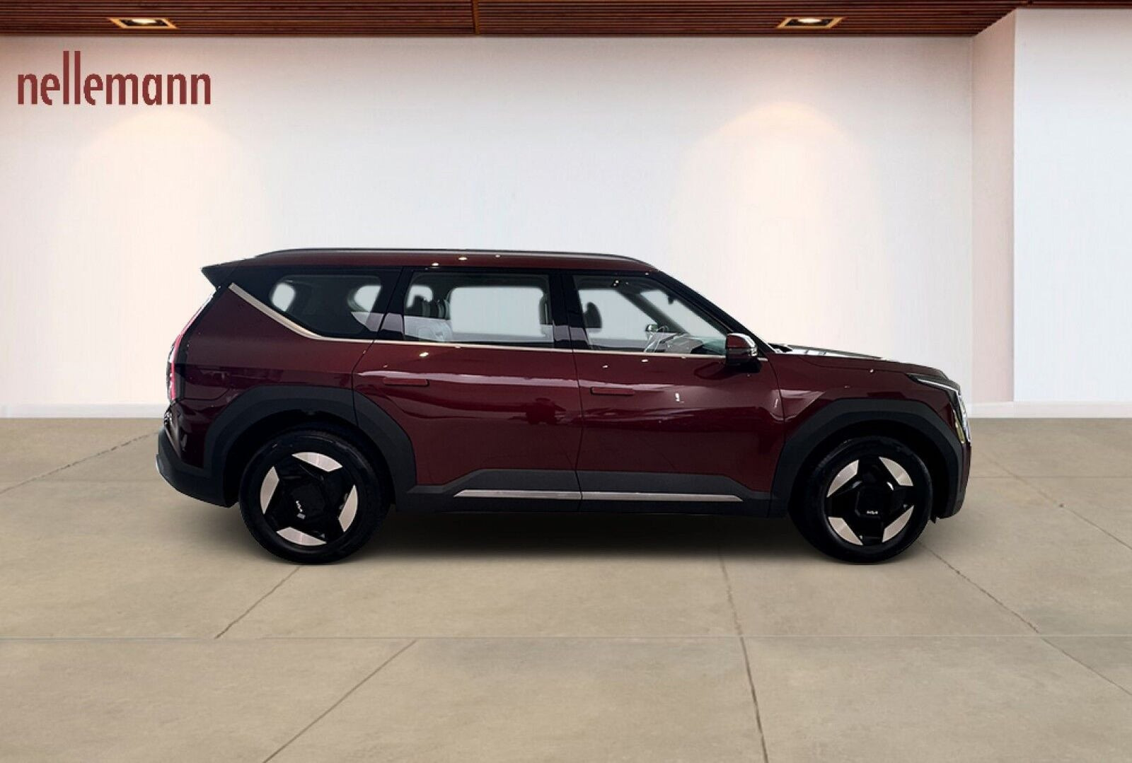 Rød Kia EV9 fra 2026