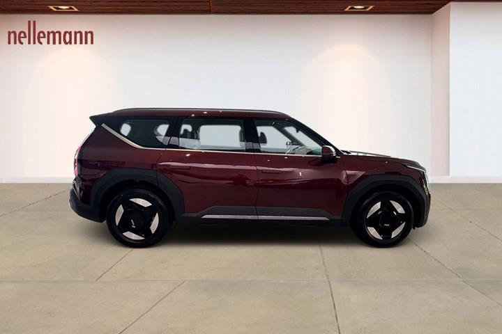 Rød Kia EV9 fra 2026