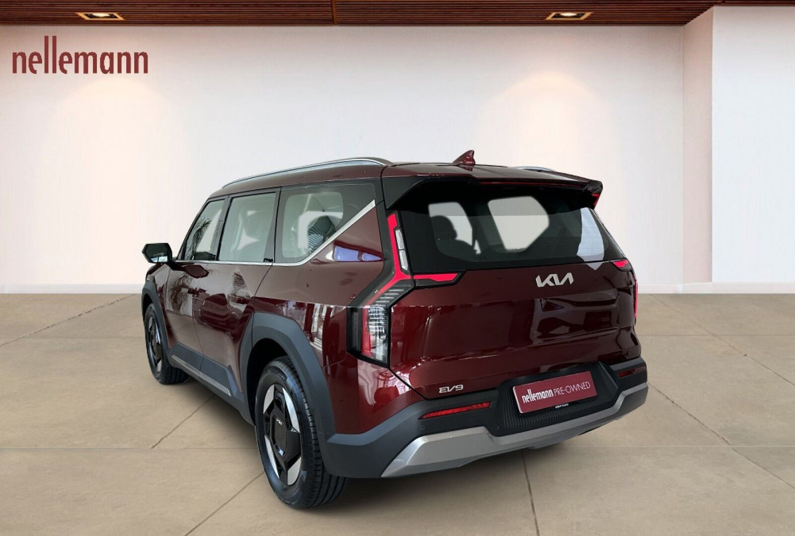 Rød Kia EV9 fra 2026