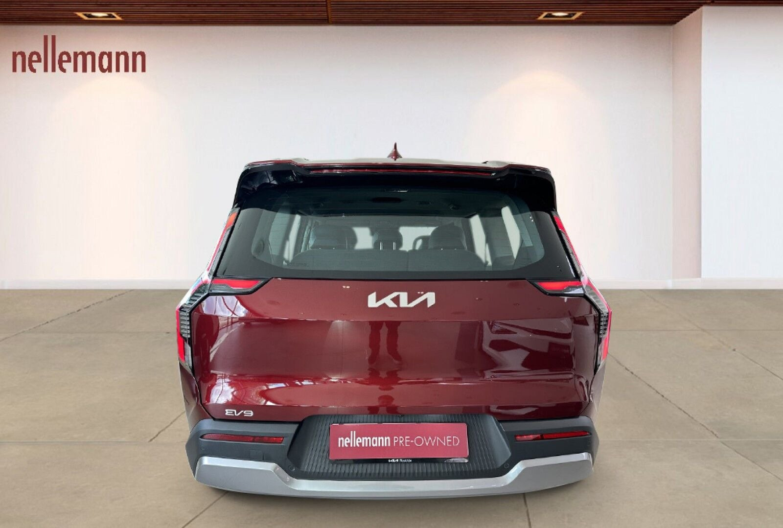 Rød Kia EV9 fra 2026