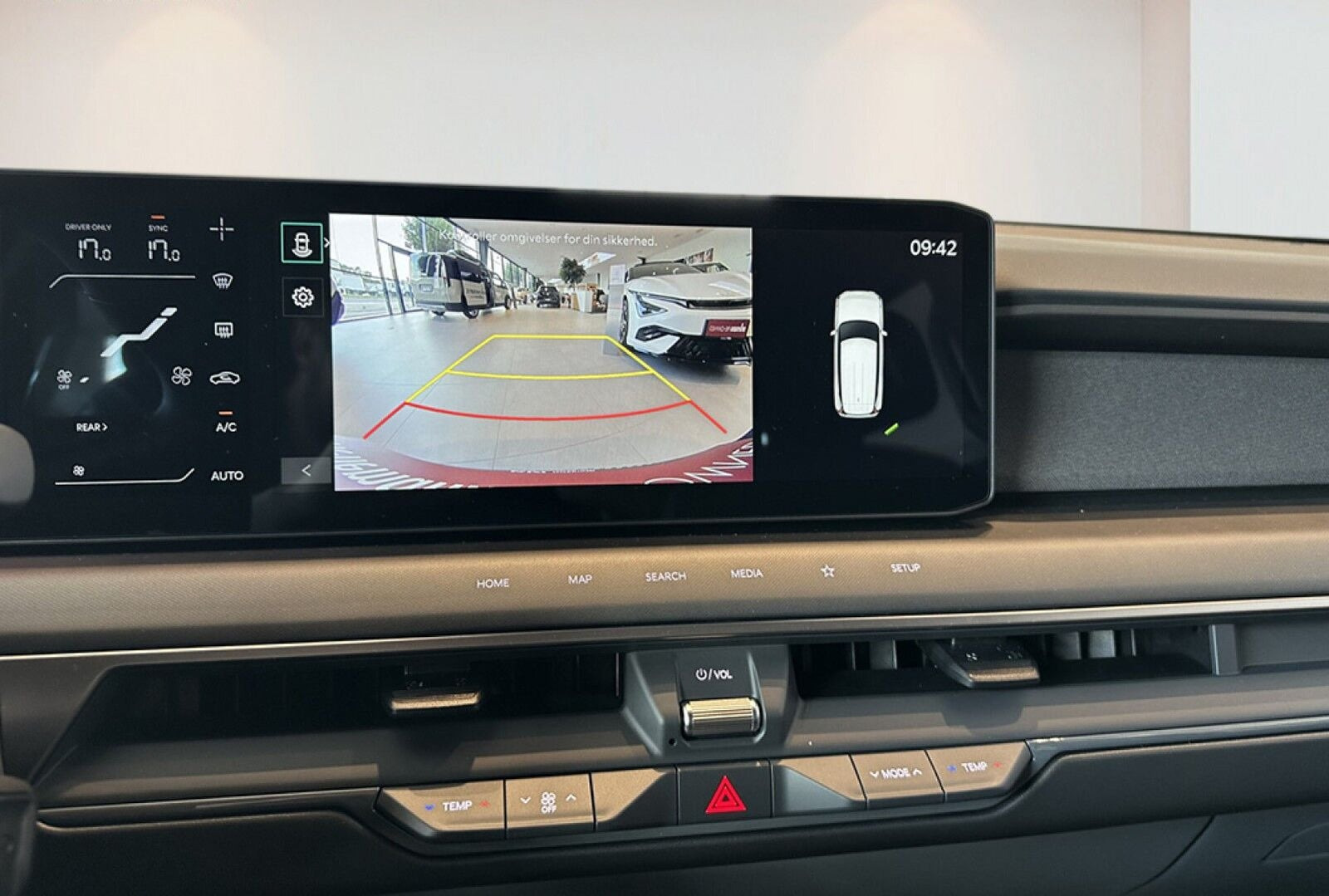 Rød Kia EV9 fra 2026