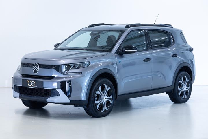 Grå Citroën e-C3 Aircross fra 2025 set udefra