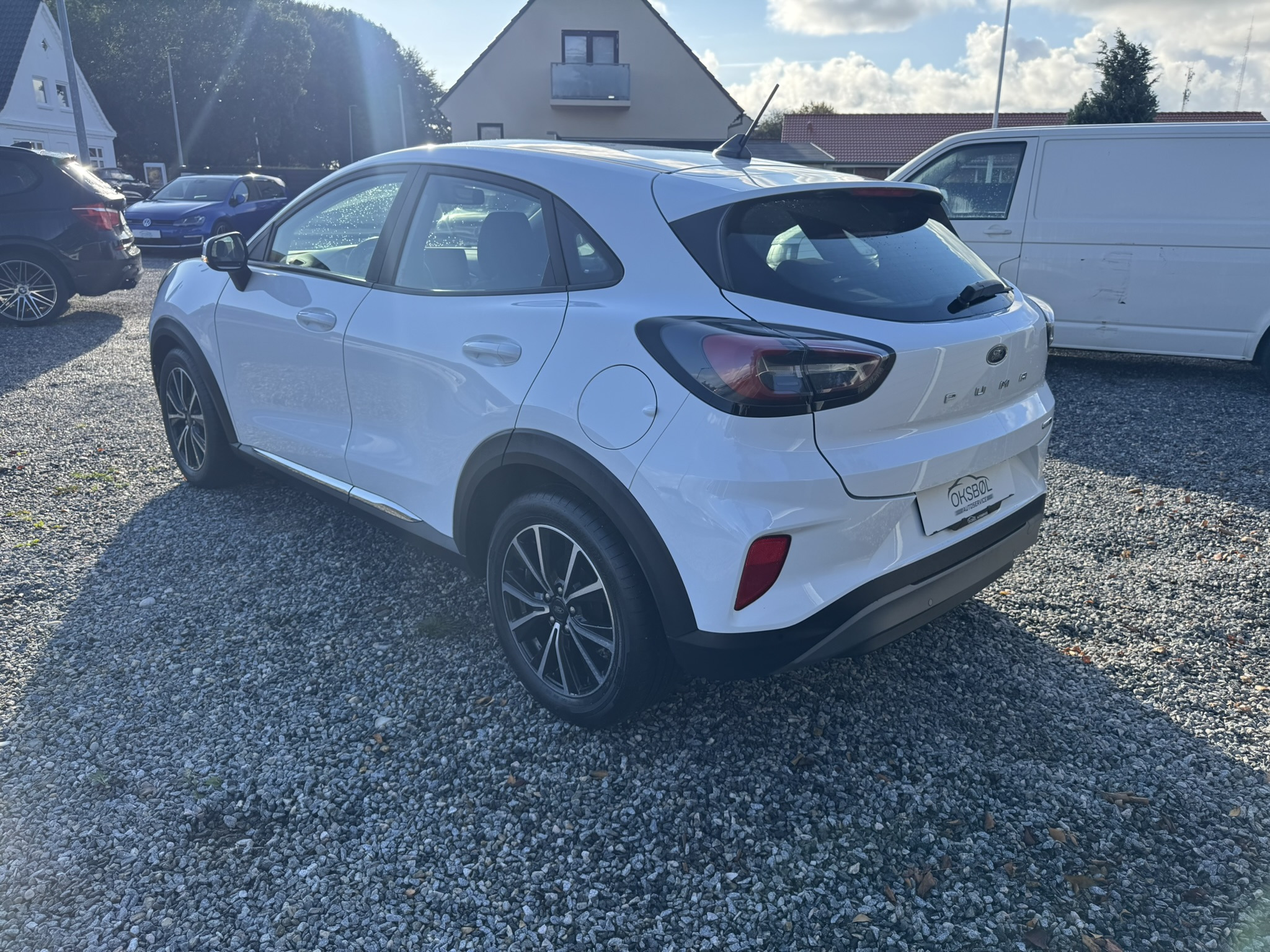 Hvid Ford Puma fra 2021