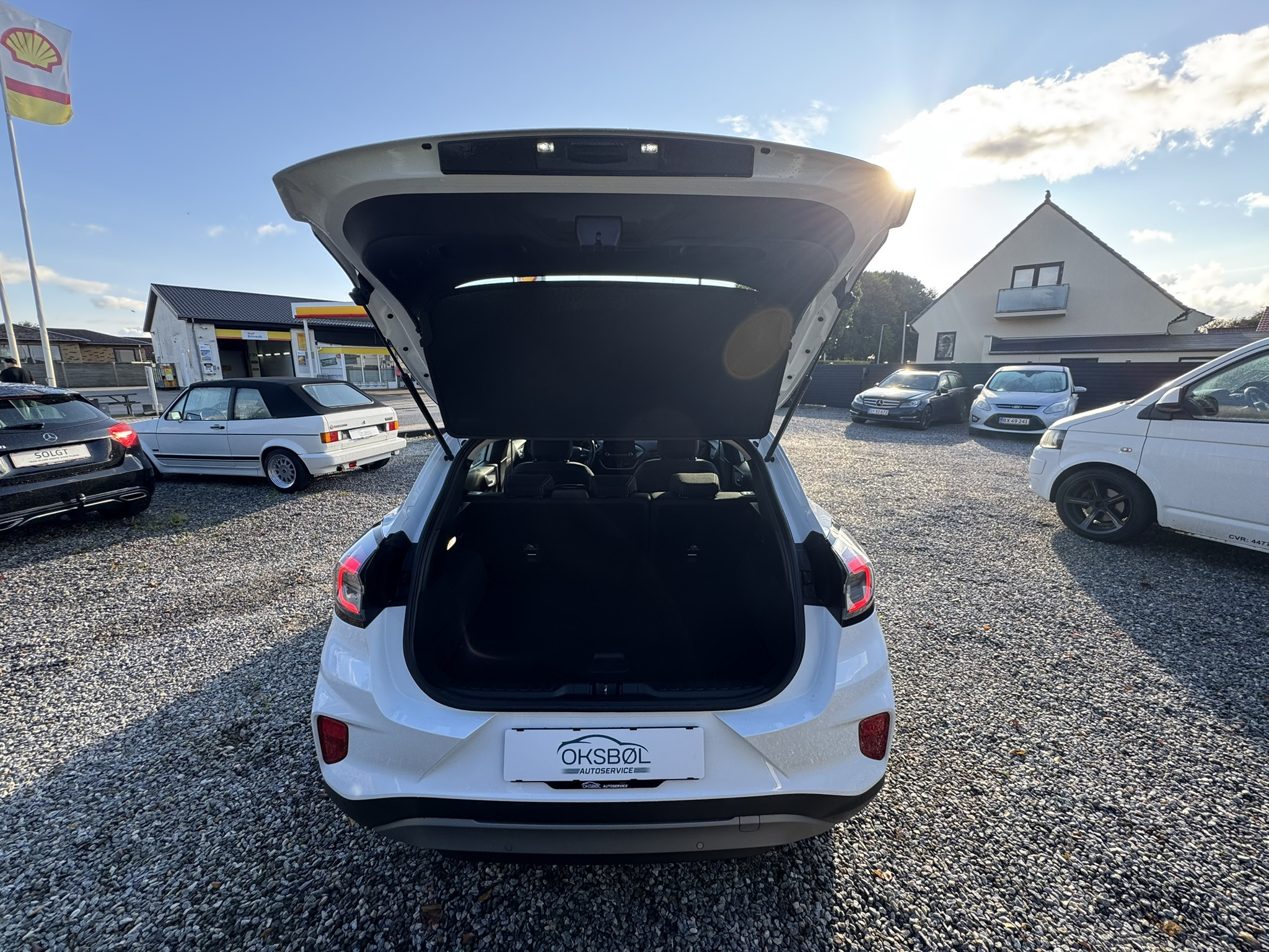 Hvid Ford Puma fra 2021
