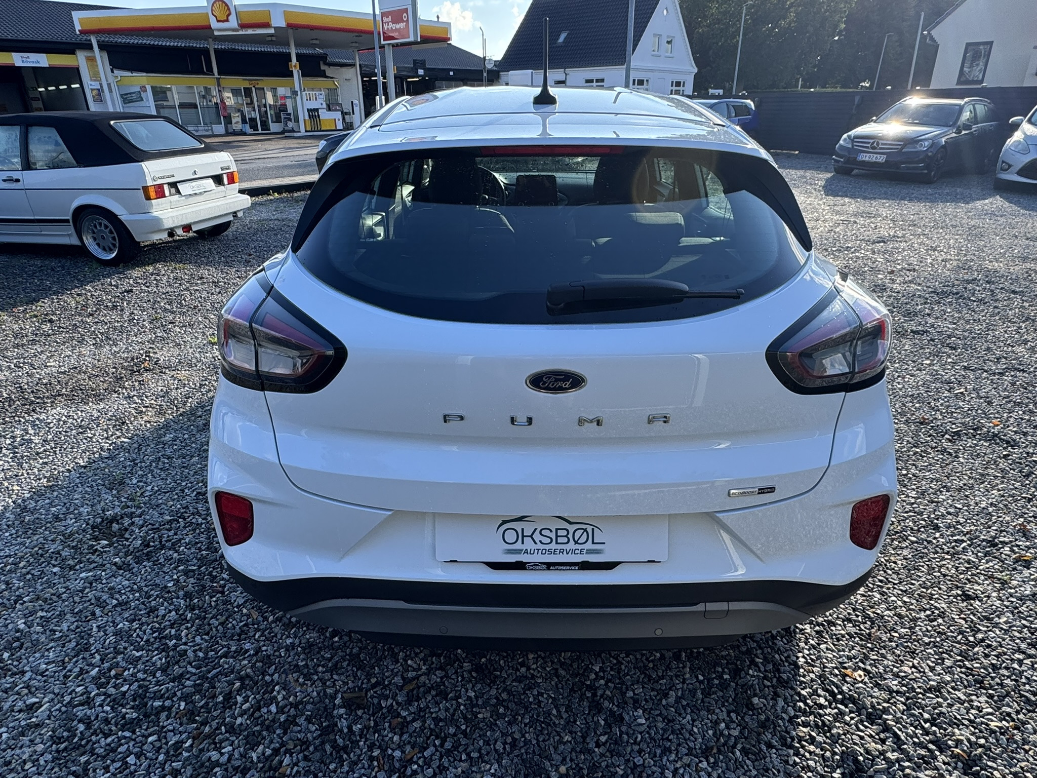 Hvid Ford Puma fra 2021