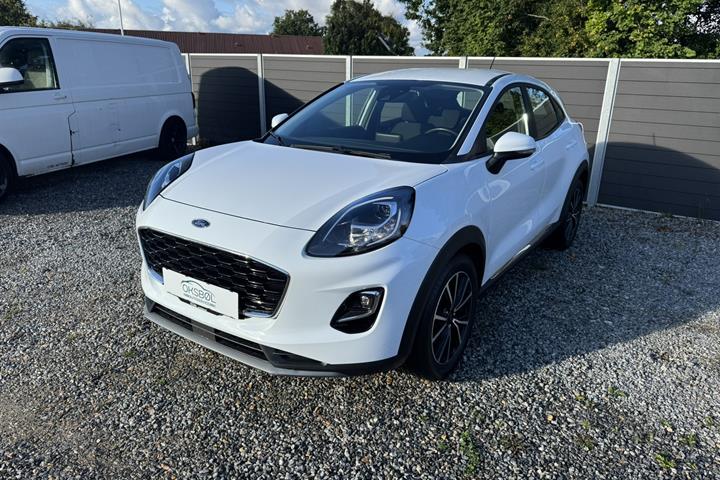 Hvid Ford Puma fra 2021