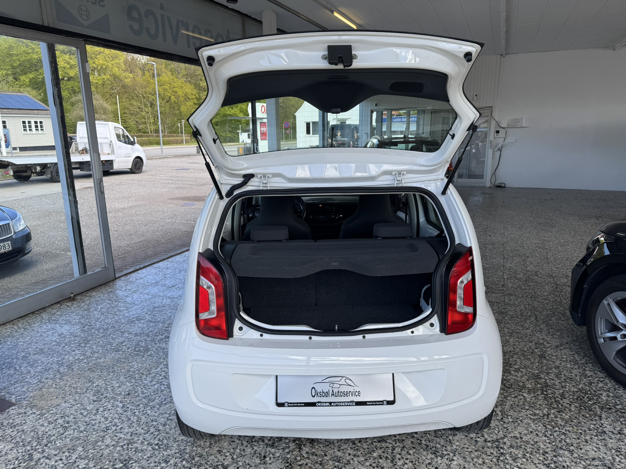 Hvid VW UP! fra 2015