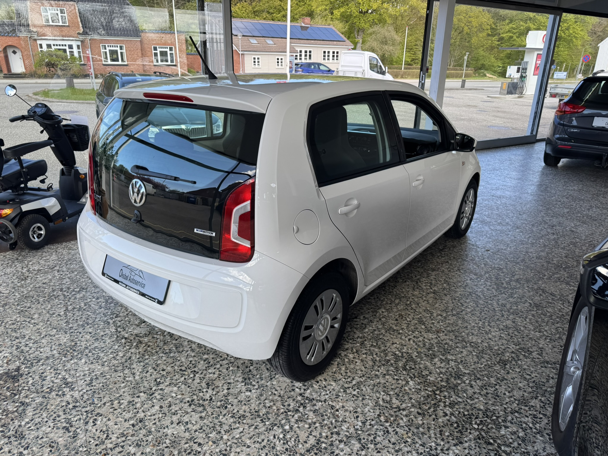 Hvid VW UP! fra 2015