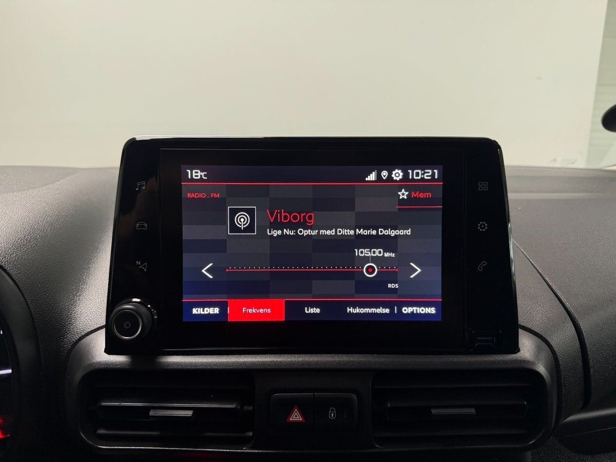 Sort Citroën Berlingo fra 2020