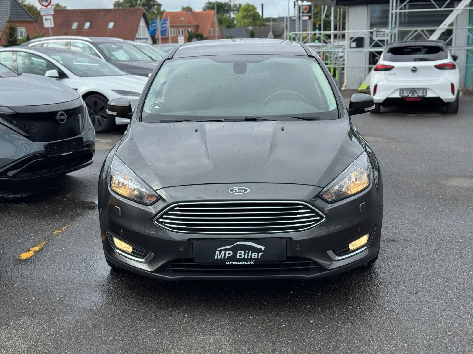 Grå Ford Focus fra 2017