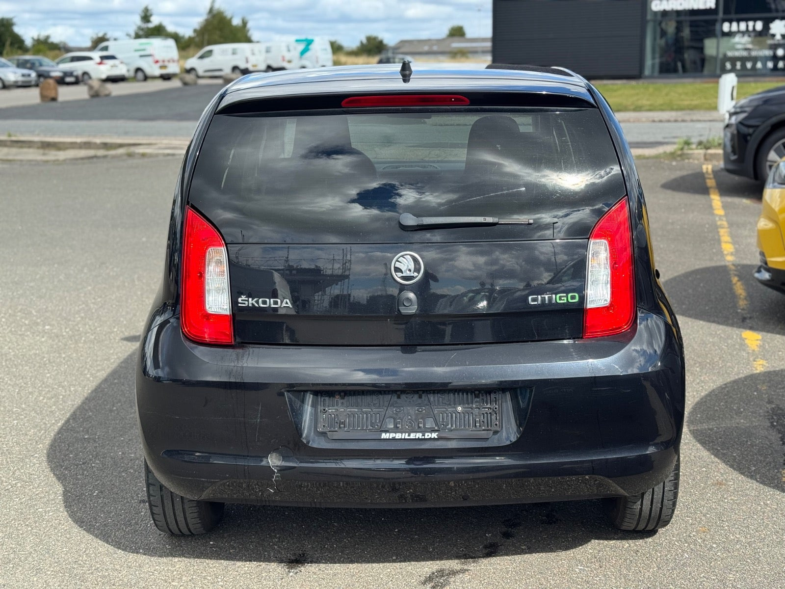 Sort Skoda Citigo fra 2017
