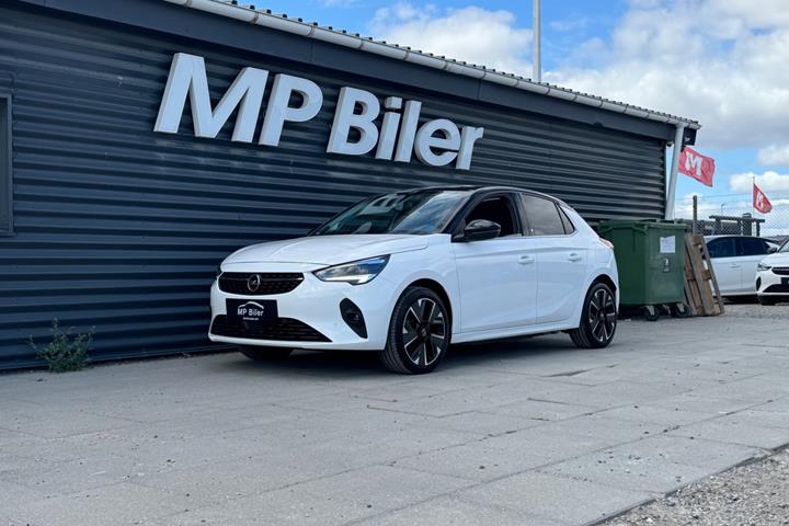 Hvid Opel Corsa-e fra 2021