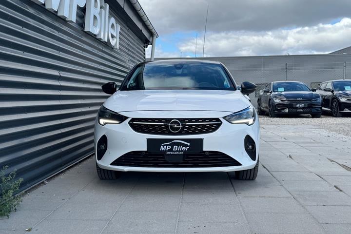 Hvid Opel Corsa-e fra 2021