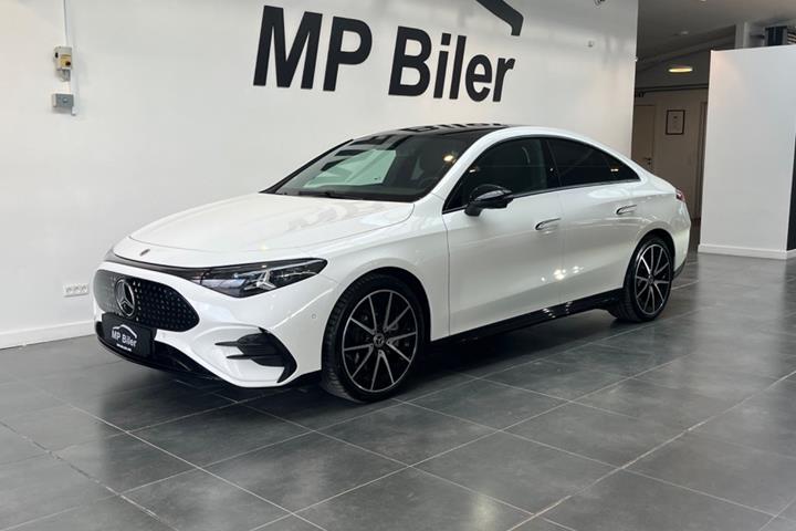 Hvid Mercedes CLA250+ fra 2025
