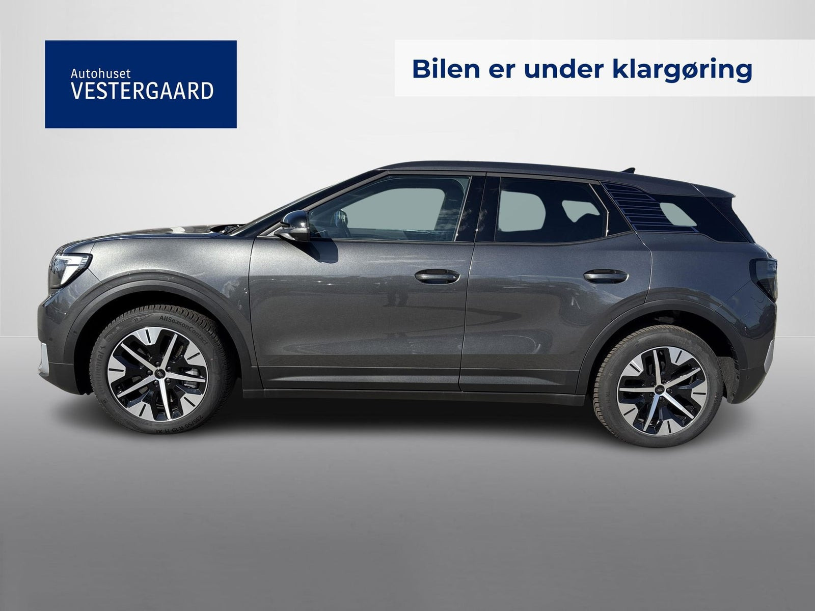 Grå Ford Explorer fra 2024