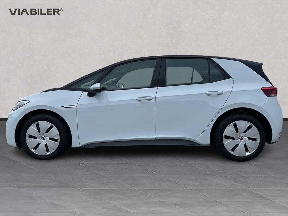 Hvid VW ID.3 fra 2022