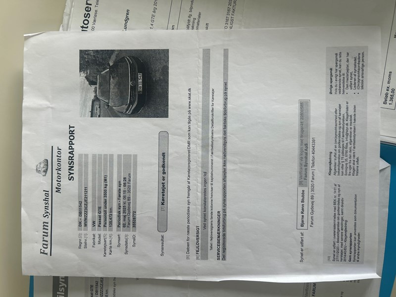 undefined VW Passat fra 2018