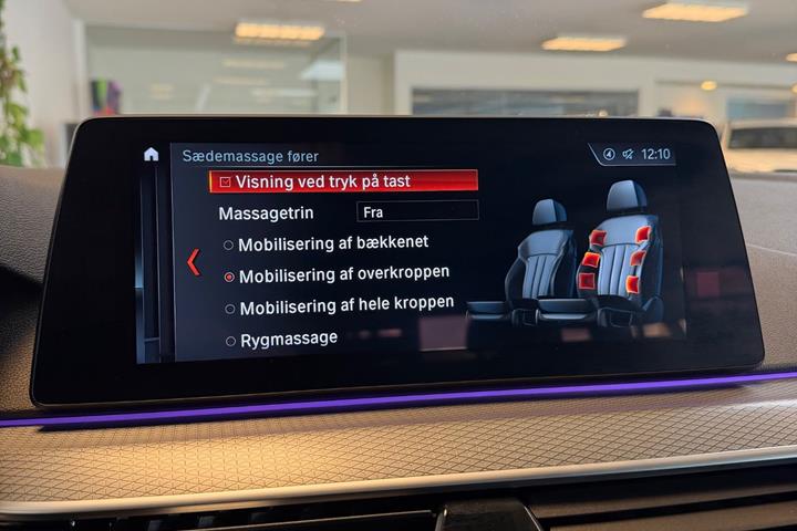 Sort BMW 540d fra 2018